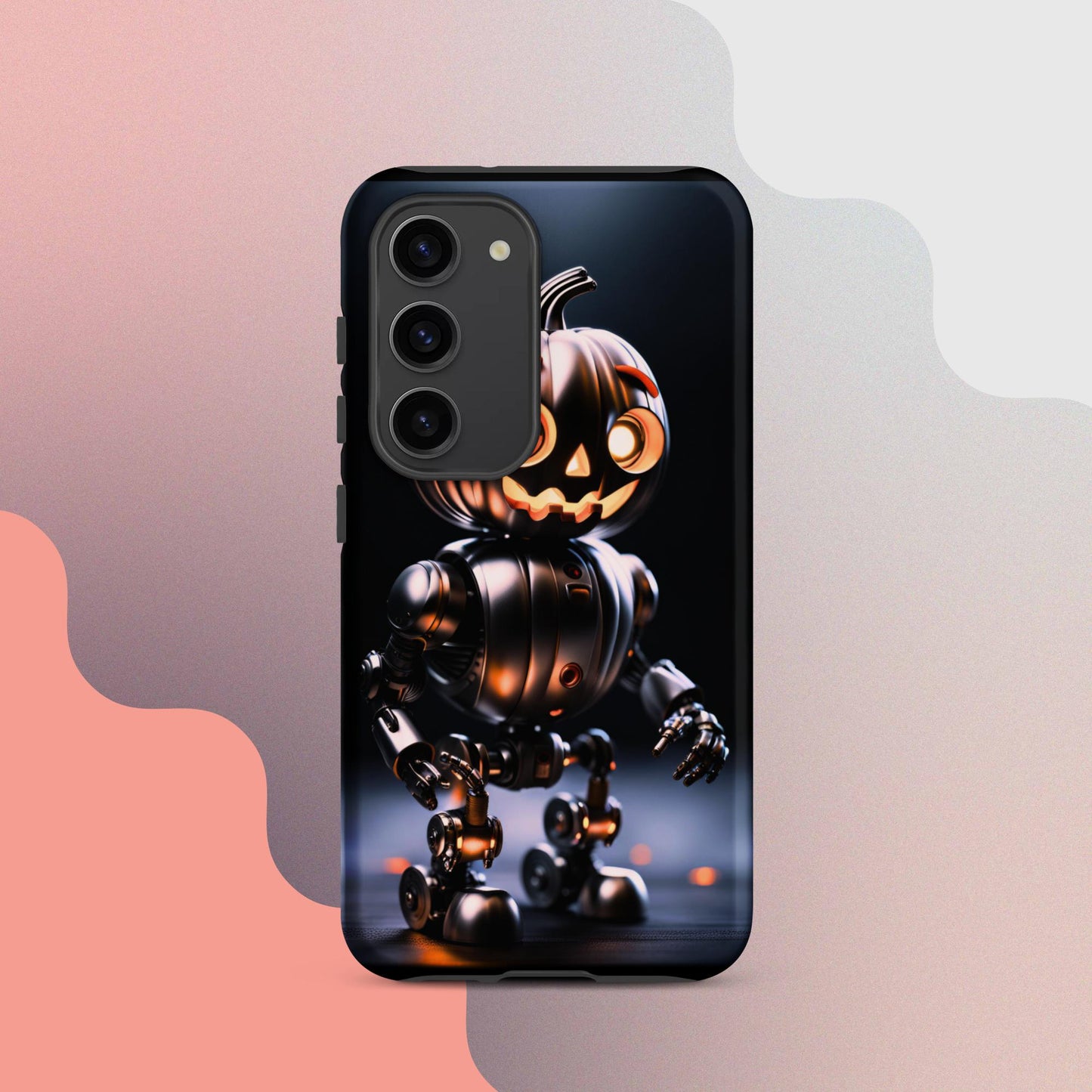 Tough case for Samsung®, halloween pumpkin, halloween samsung case, samsung halloween case