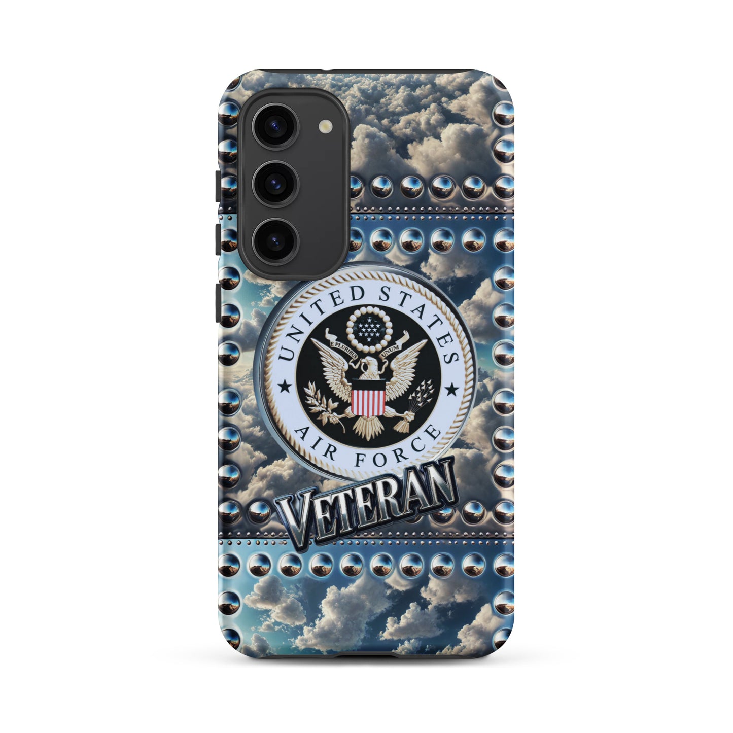 United States Air Force Cell phone case, Air Force Veteran cell phone case, anutecase, iphone15, Tough case for Samsung®