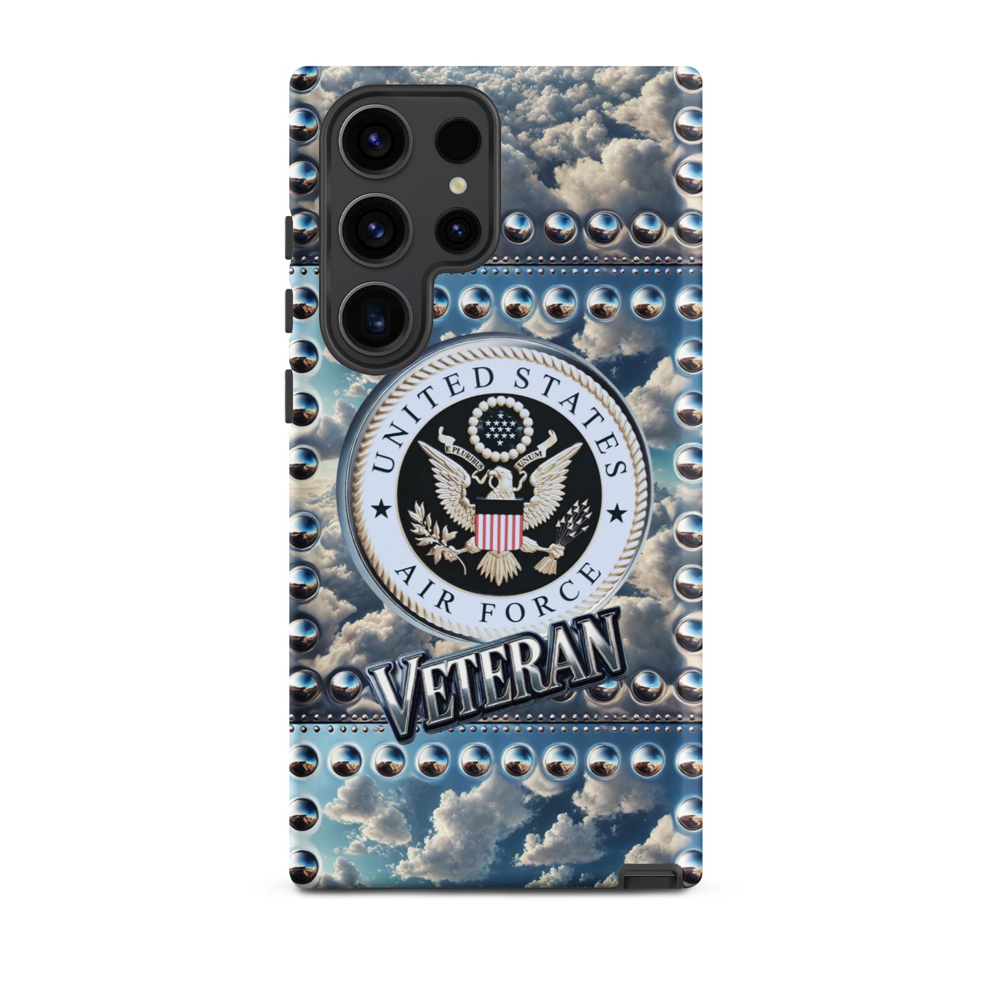 United States Air Force Cell phone case, Air Force Veteran cell phone case, anutecase, iphone15, Tough case for Samsung®