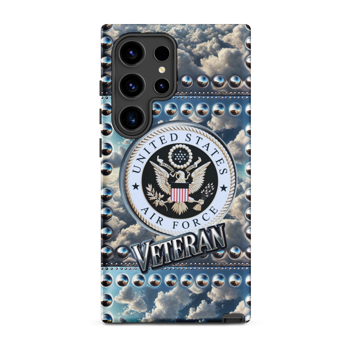 United States Air Force Cell phone case, Air Force Veteran cell phone case, anutecase, iphone15, Tough case for Samsung®