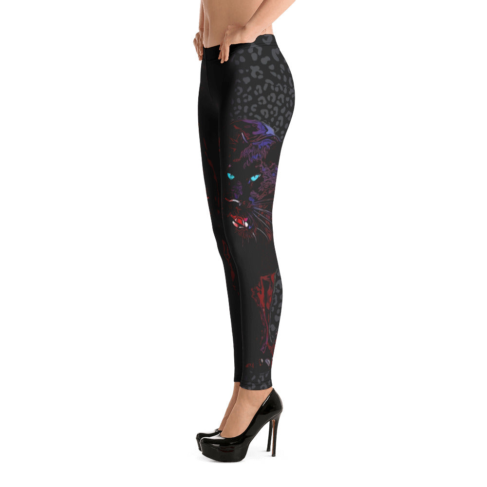 Womens Panther leggings by Roxy’s Maverick