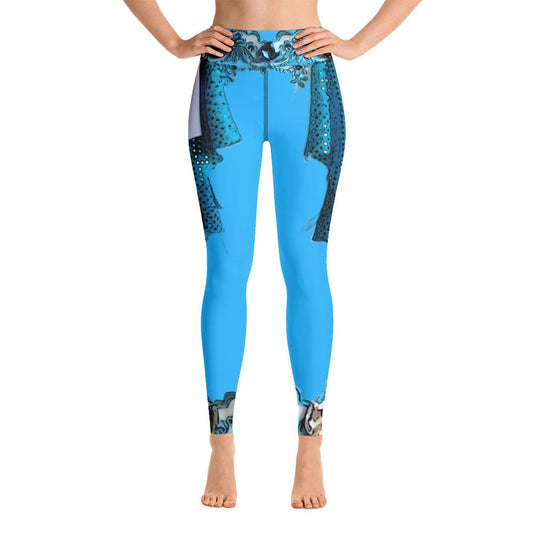 Women's Belly Dancer Yoga Activewear Leggings, Great Exercise workout pants