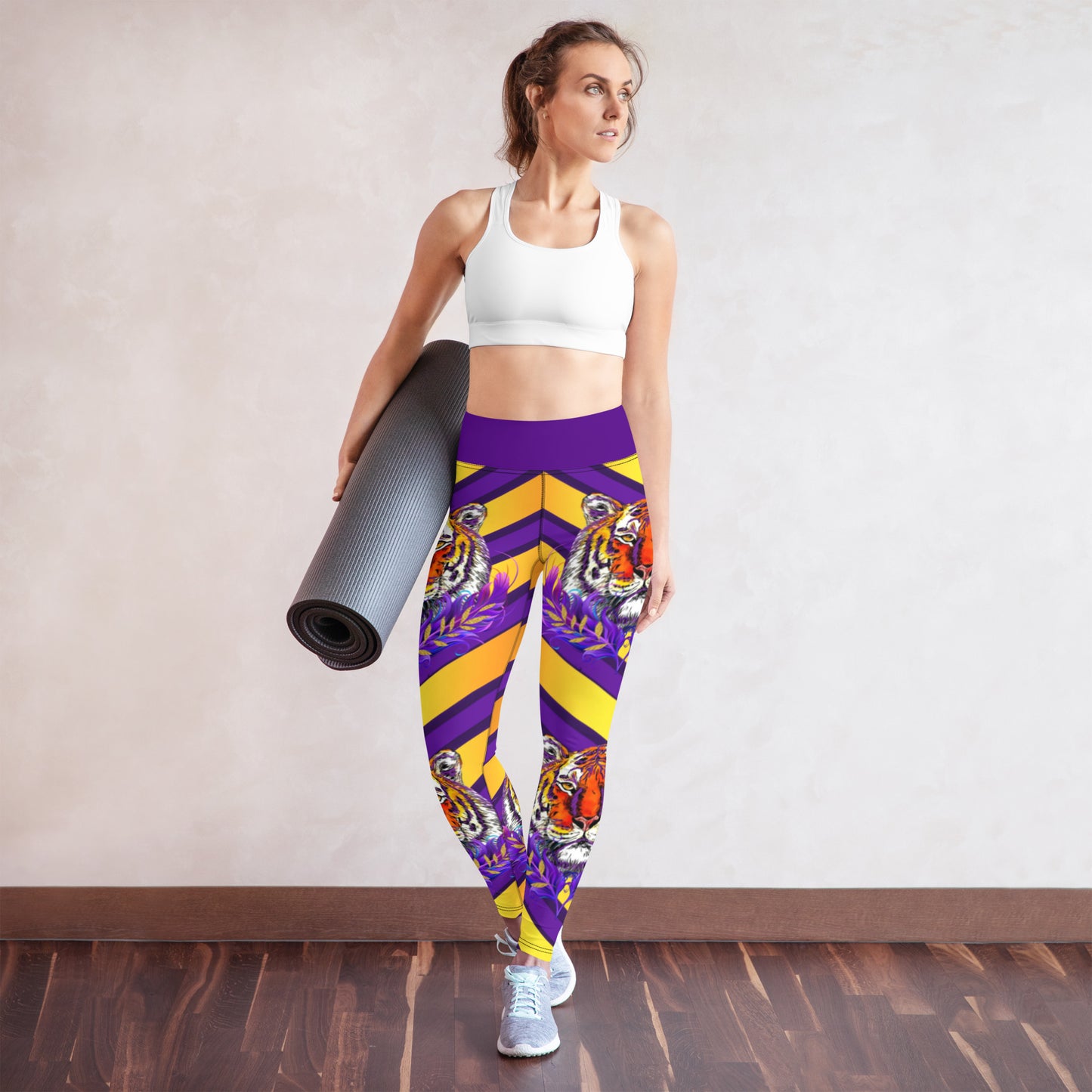 Tiger Yoga Leggings   Louisiana