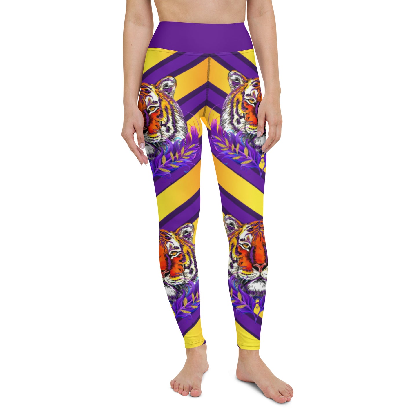 Tiger Yoga Leggings   Louisiana