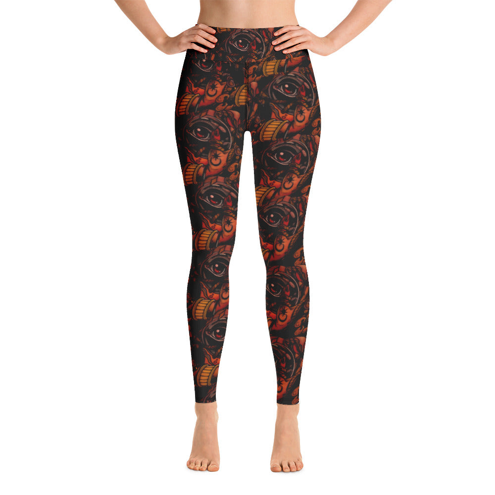 Wicked Witch hand and eye leggings Yoga Leggings