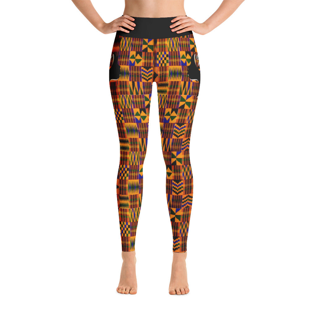 Traditional African Women’s Yoga Leggings