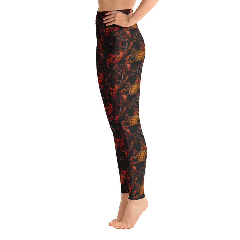 Wicked Witch hand and eye leggings Yoga Leggings