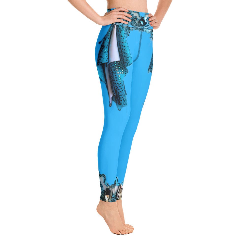 Women's Belly Dancer Yoga Activewear Leggings, Great Exercise workout pants