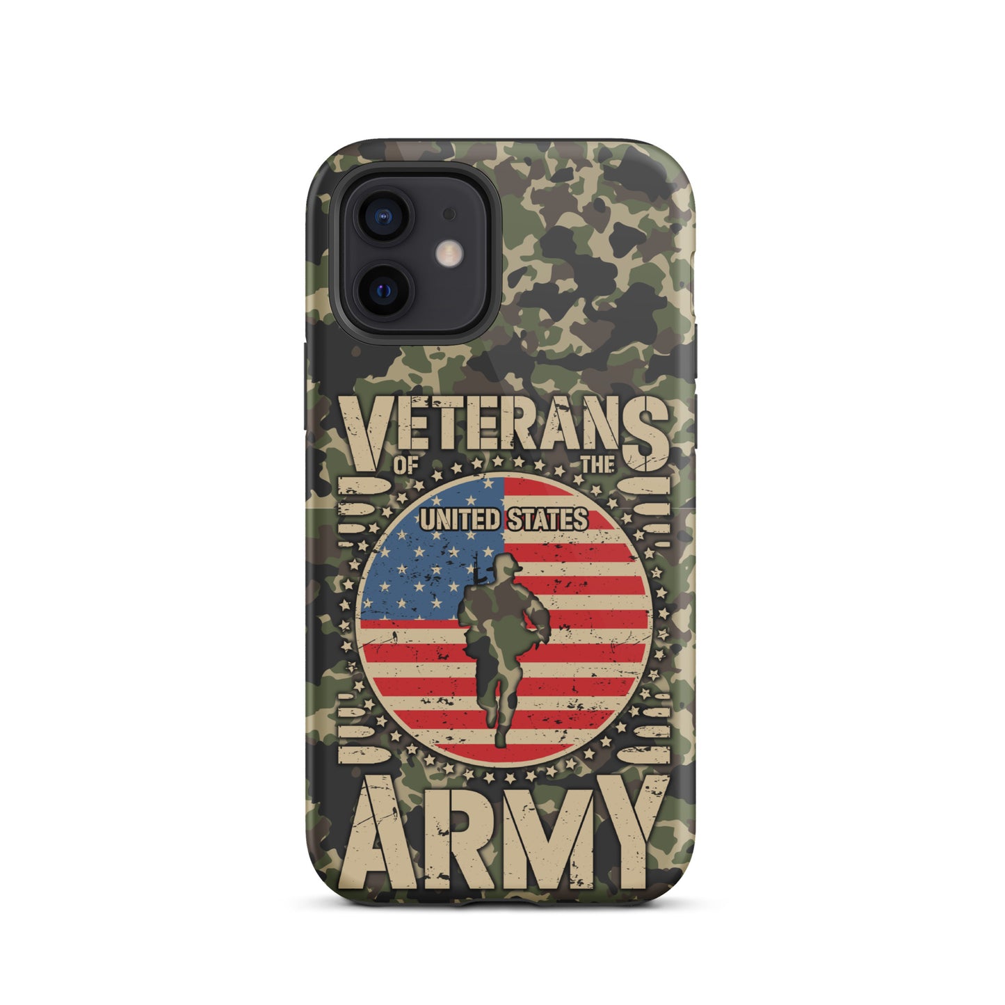 Tough Case for iPhone®, Veterans iphone case, iphone case for Veterans, Military cell phone case, iphone12, iphone13, iphone14, iphone15, Army cell phone cover