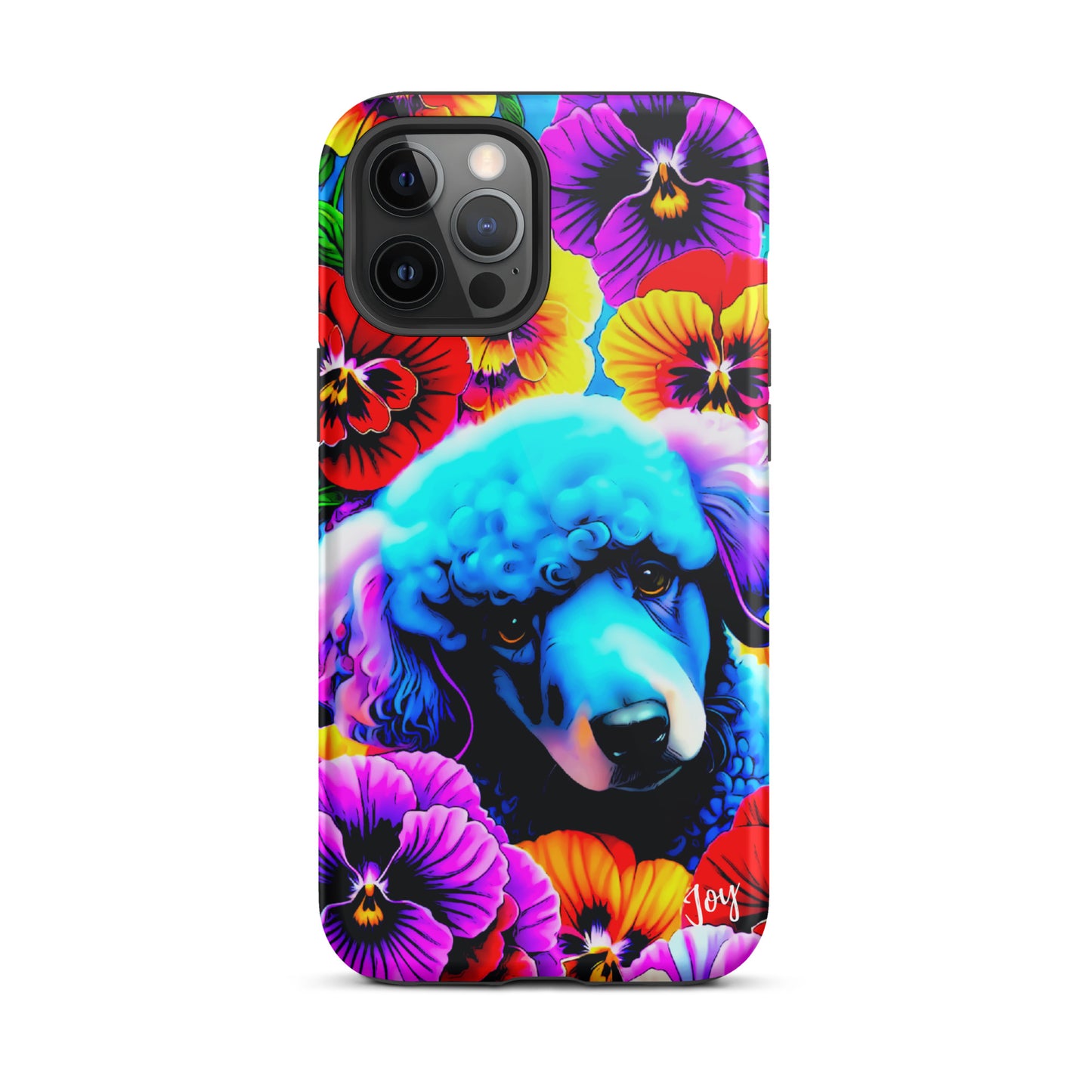 Poodle Tough Case for iPhone®, Dog iphone Case, iphone case dog, poodle iphone case, iphone12, iphone 13, iphone 14