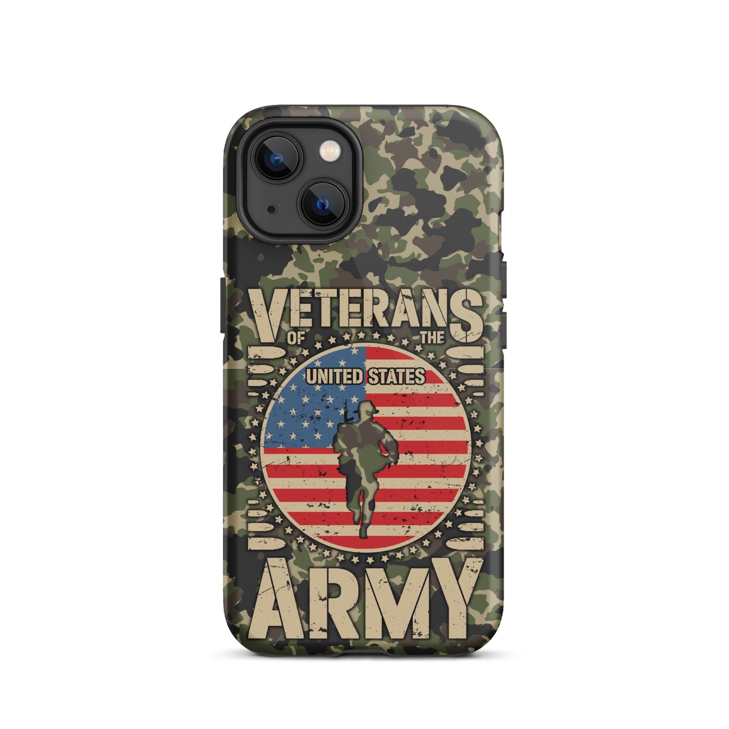 Tough Case for iPhone®, Veterans iphone case, iphone case for Veterans, Military cell phone case, iphone12, iphone13, iphone14, iphone15, Army cell phone cover