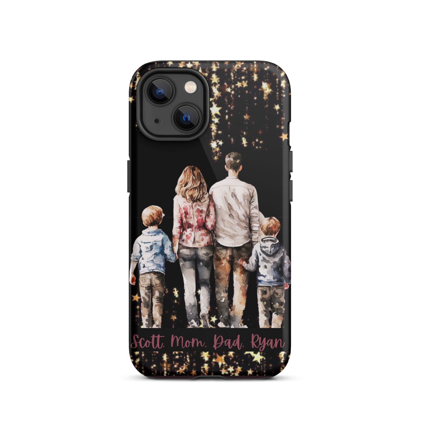 Personalized Family phone case, Tough Case for iPhone®