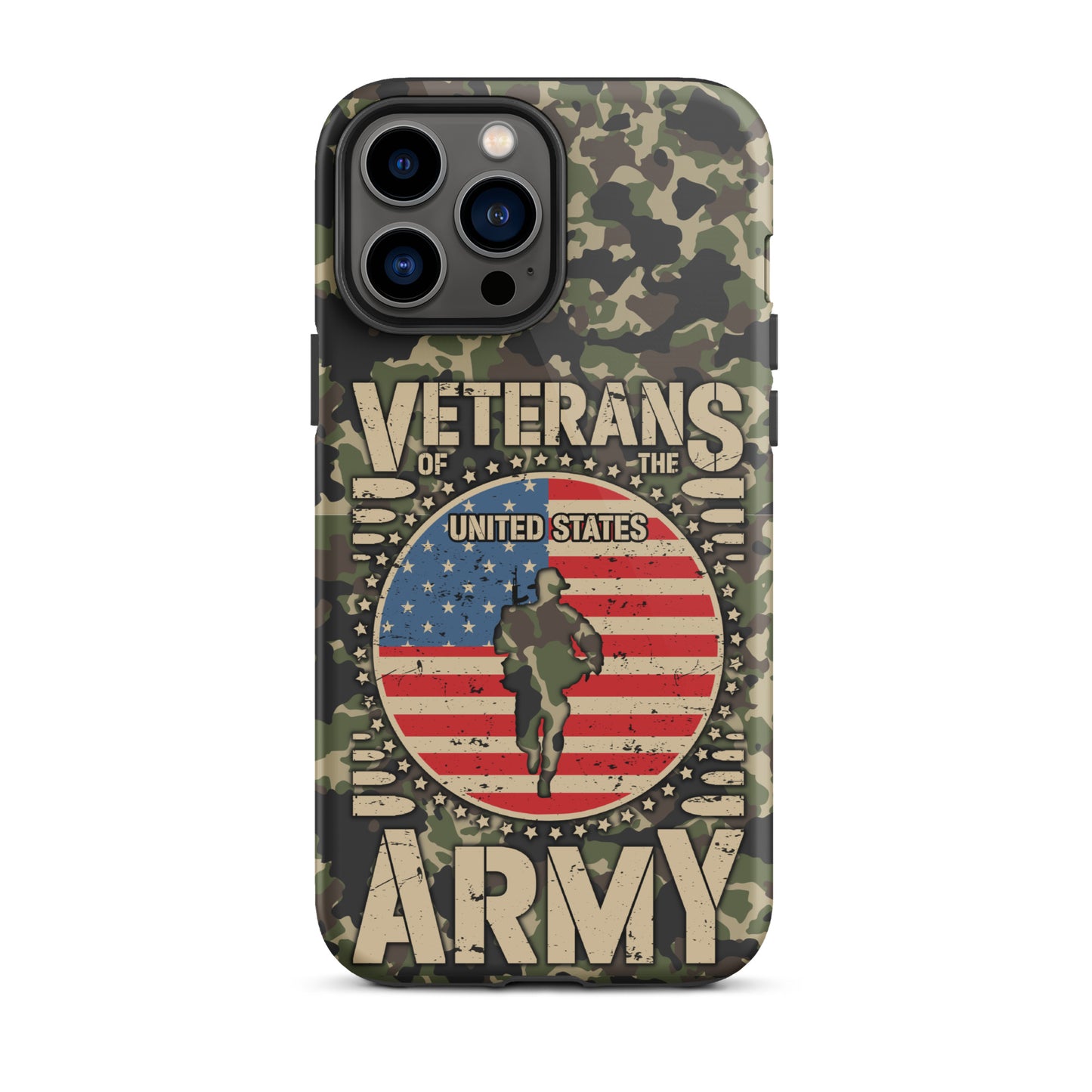 Tough Case for iPhone®, Veterans iphone case, iphone case for Veterans, Military cell phone case, iphone12, iphone13, iphone14, iphone15, Army cell phone cover