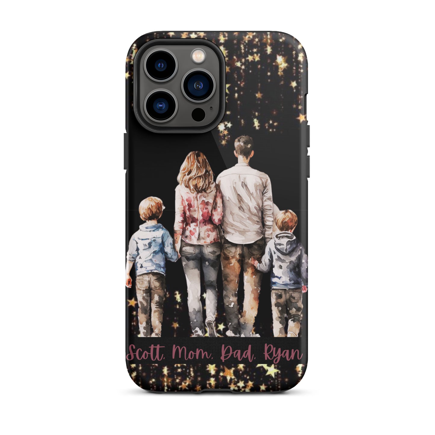 Personalized Family phone case, Tough Case for iPhone®