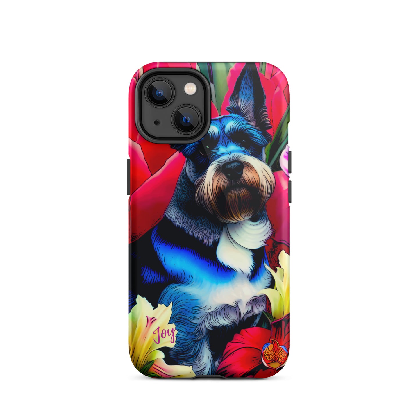 Tough Case for iPhone®, Dog cell phone case, cute cell phone case, iphone 12, iphone 13, iphone 14, iphone 15, puppy phone case, iphone case dog