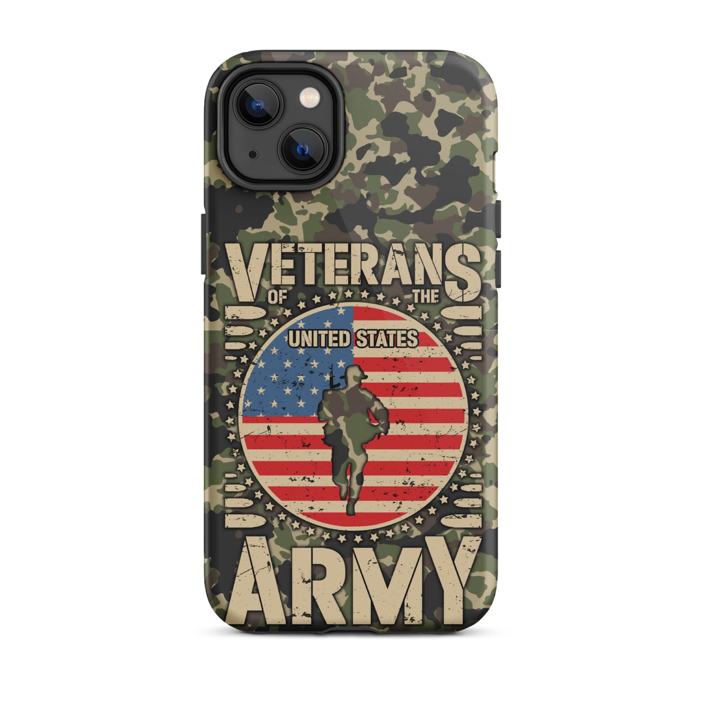 Tough Case for iPhone®, Veterans iphone case, iphone case for Veterans, Military cell phone case, iphone12, iphone13, iphone14, iphone15, Army cell phone cover