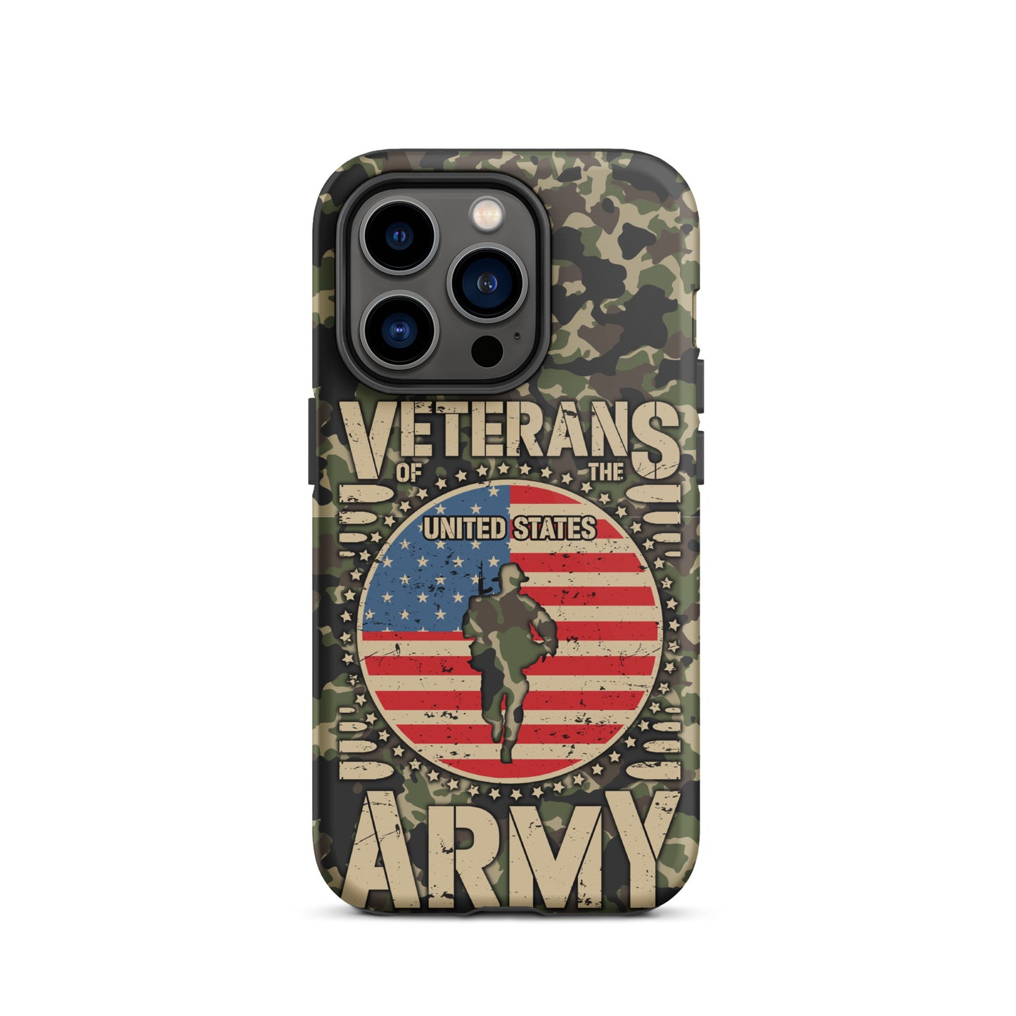 Tough Case for iPhone®, Veterans iphone case, iphone case for Veterans, Military cell phone case, iphone12, iphone13, iphone14, iphone15, Army cell phone cover