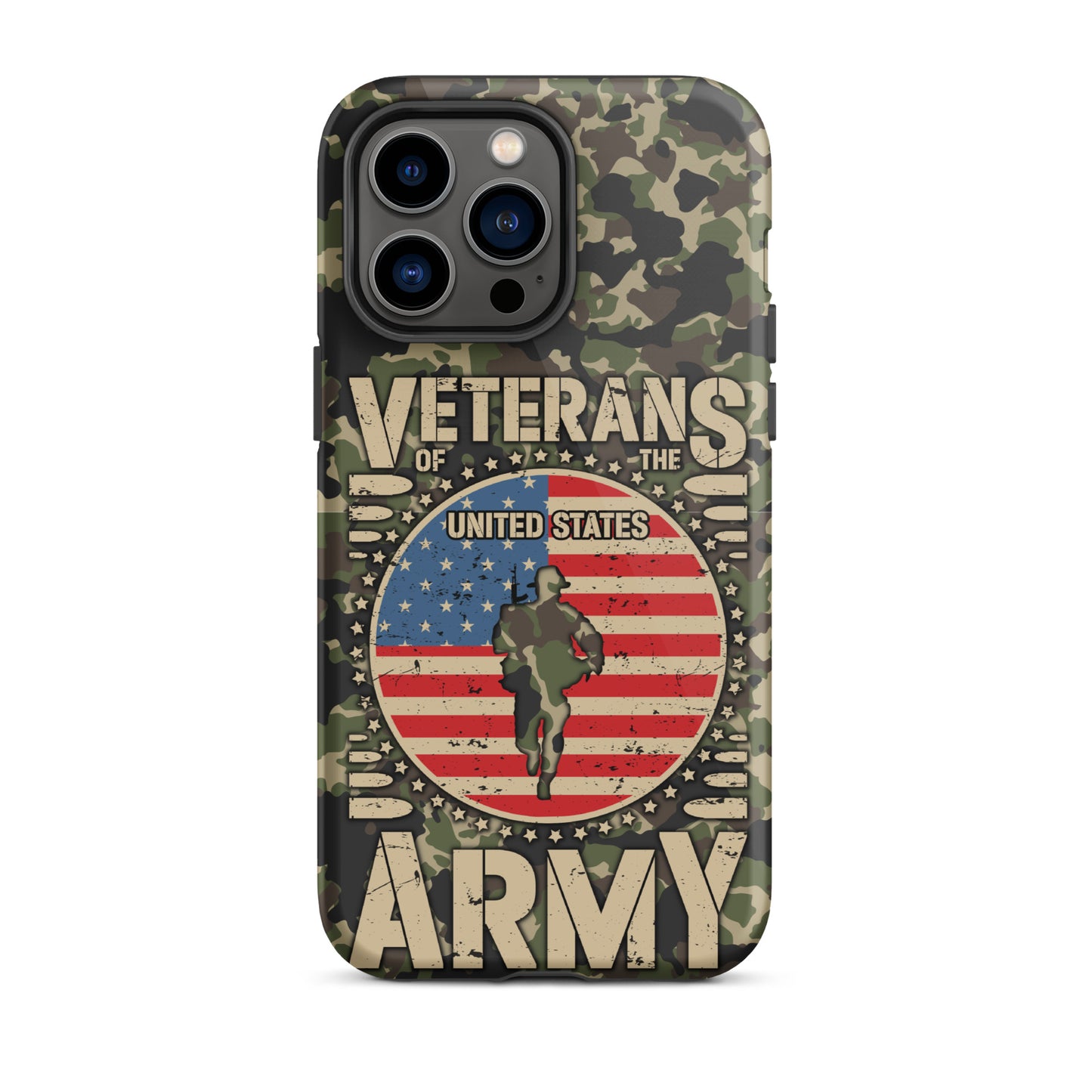 Tough Case for iPhone®, Veterans iphone case, iphone case for Veterans, Military cell phone case, iphone12, iphone13, iphone14, iphone15, Army cell phone cover