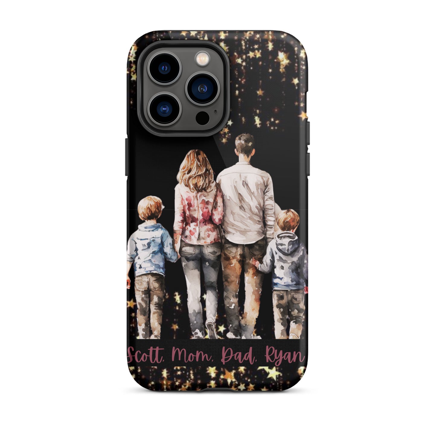 Personalized Family phone case, Tough Case for iPhone®