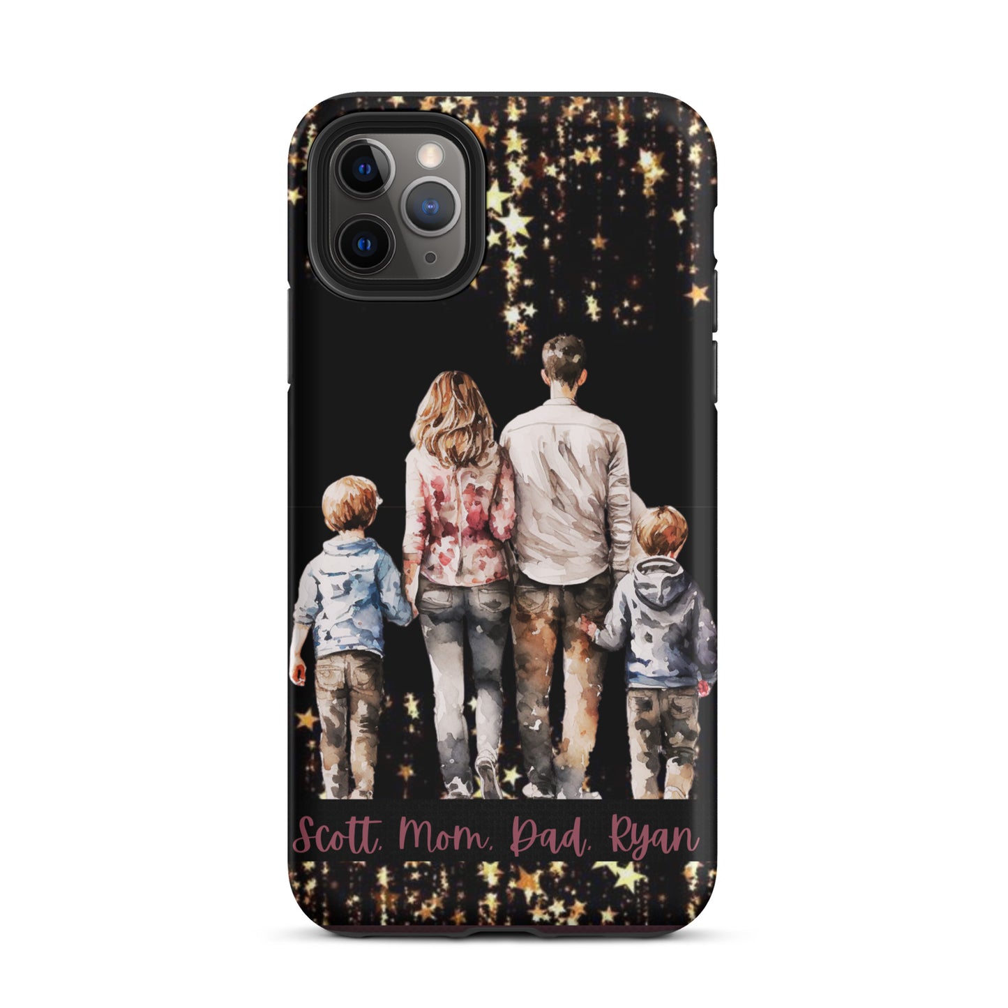 Personalized Family phone case, Tough Case for iPhone®