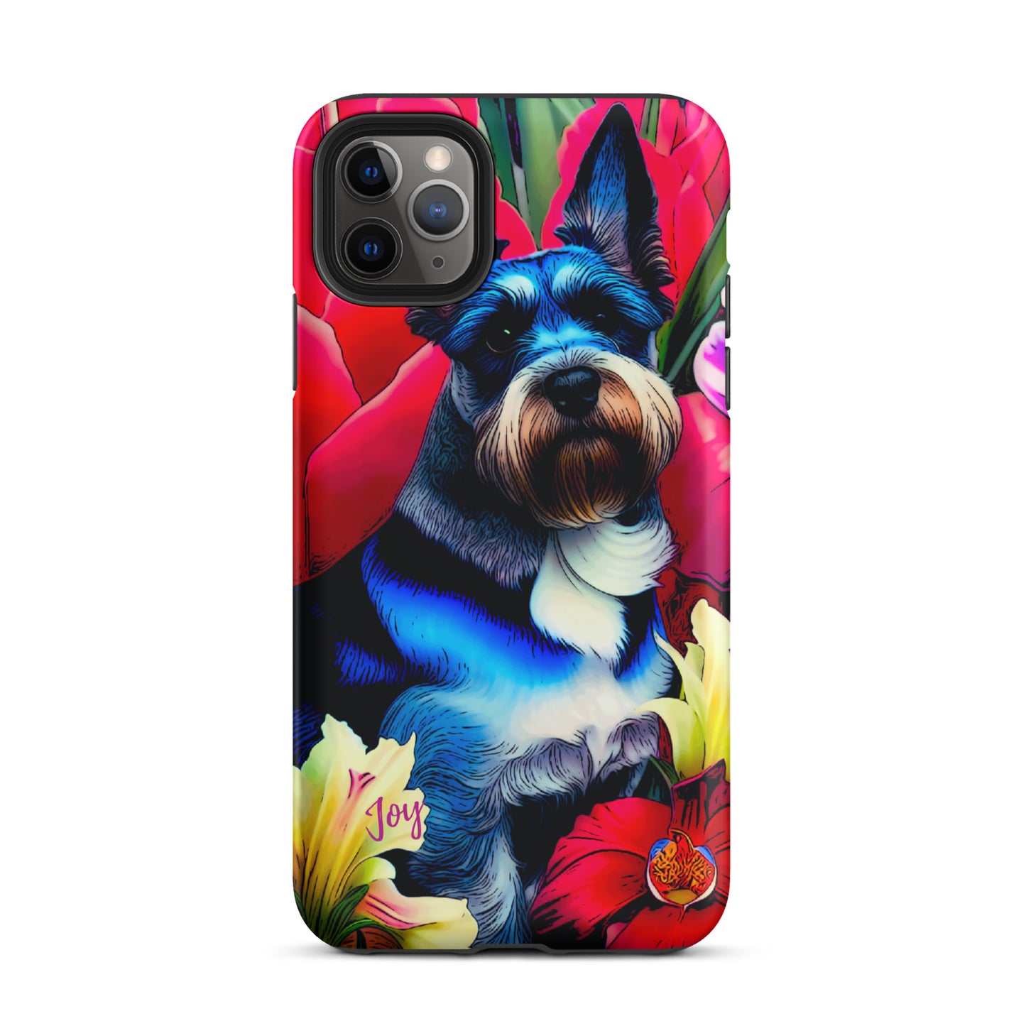 Tough Case for iPhone®, Dog cell phone case, cute cell phone case, iphone 12, iphone 13, iphone 14, iphone 15, puppy phone case, iphone case dog