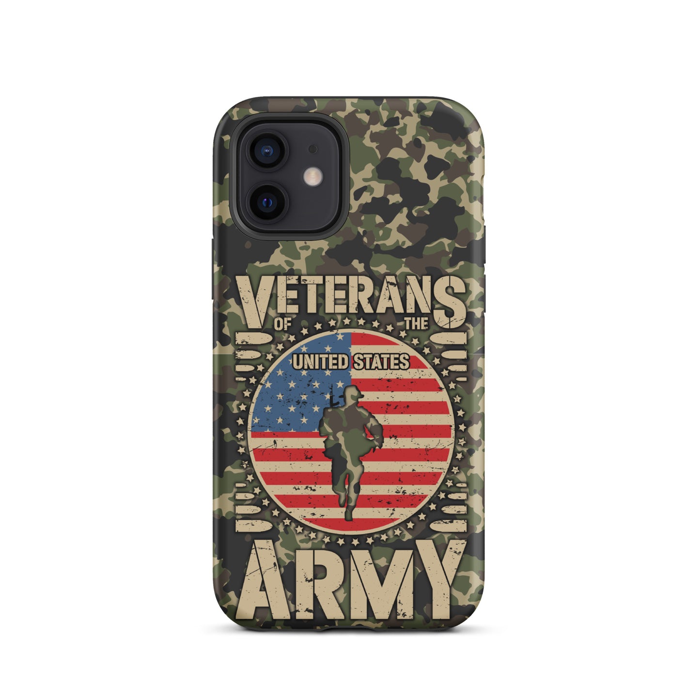 Tough Case for iPhone®, Veterans iphone case, iphone case for Veterans, Military cell phone case, iphone12, iphone13, iphone14, iphone15, Army cell phone cover