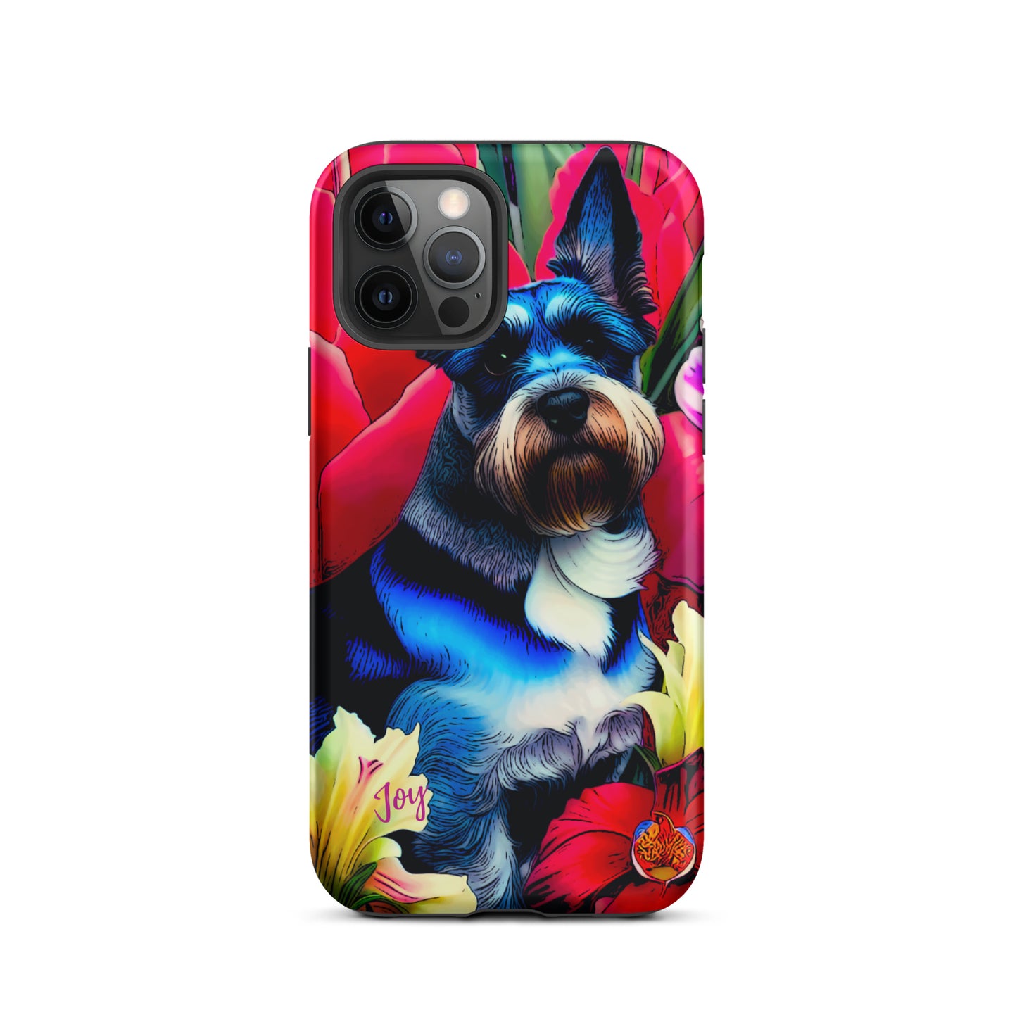 Tough Case for iPhone®, Dog cell phone case, cute cell phone case, iphone 12, iphone 13, iphone 14, iphone 15, puppy phone case, iphone case dog