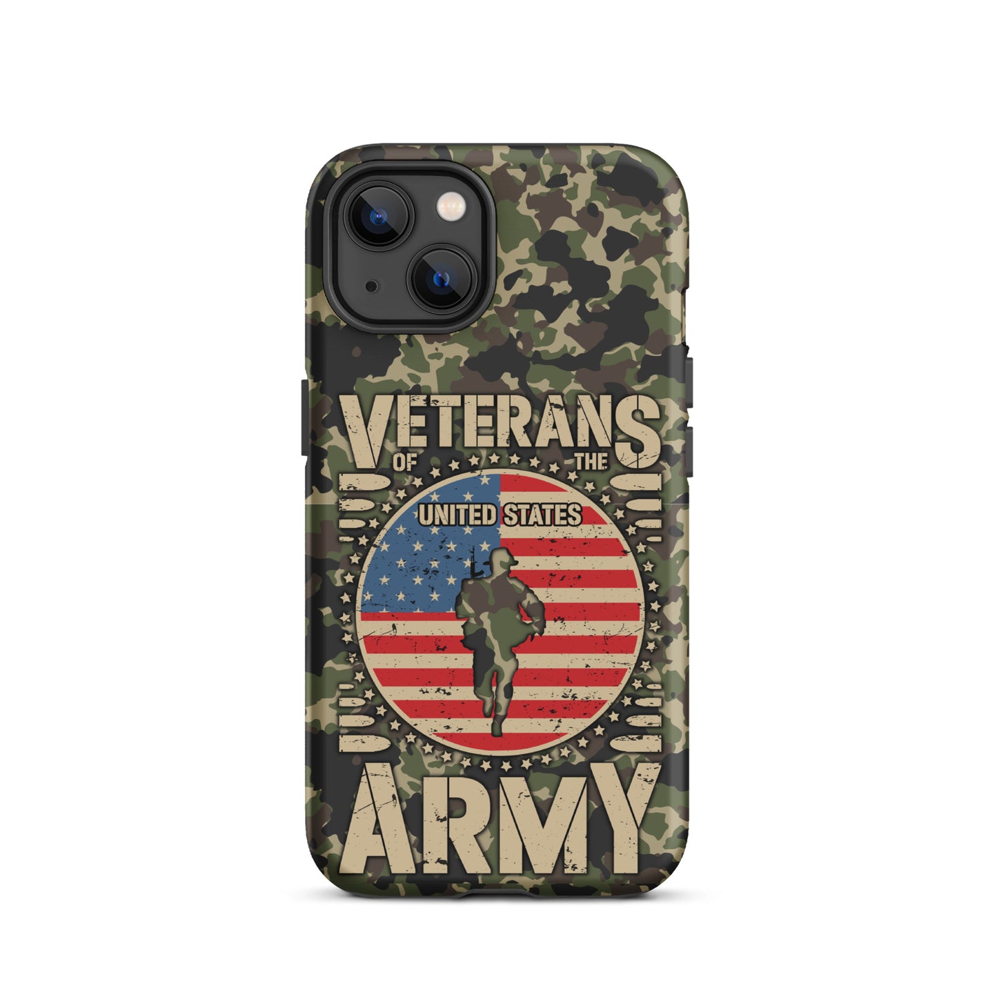 Tough Case for iPhone®, Veterans iphone case, iphone case for Veterans, Military cell phone case, iphone12, iphone13, iphone14, iphone15, Army cell phone cover