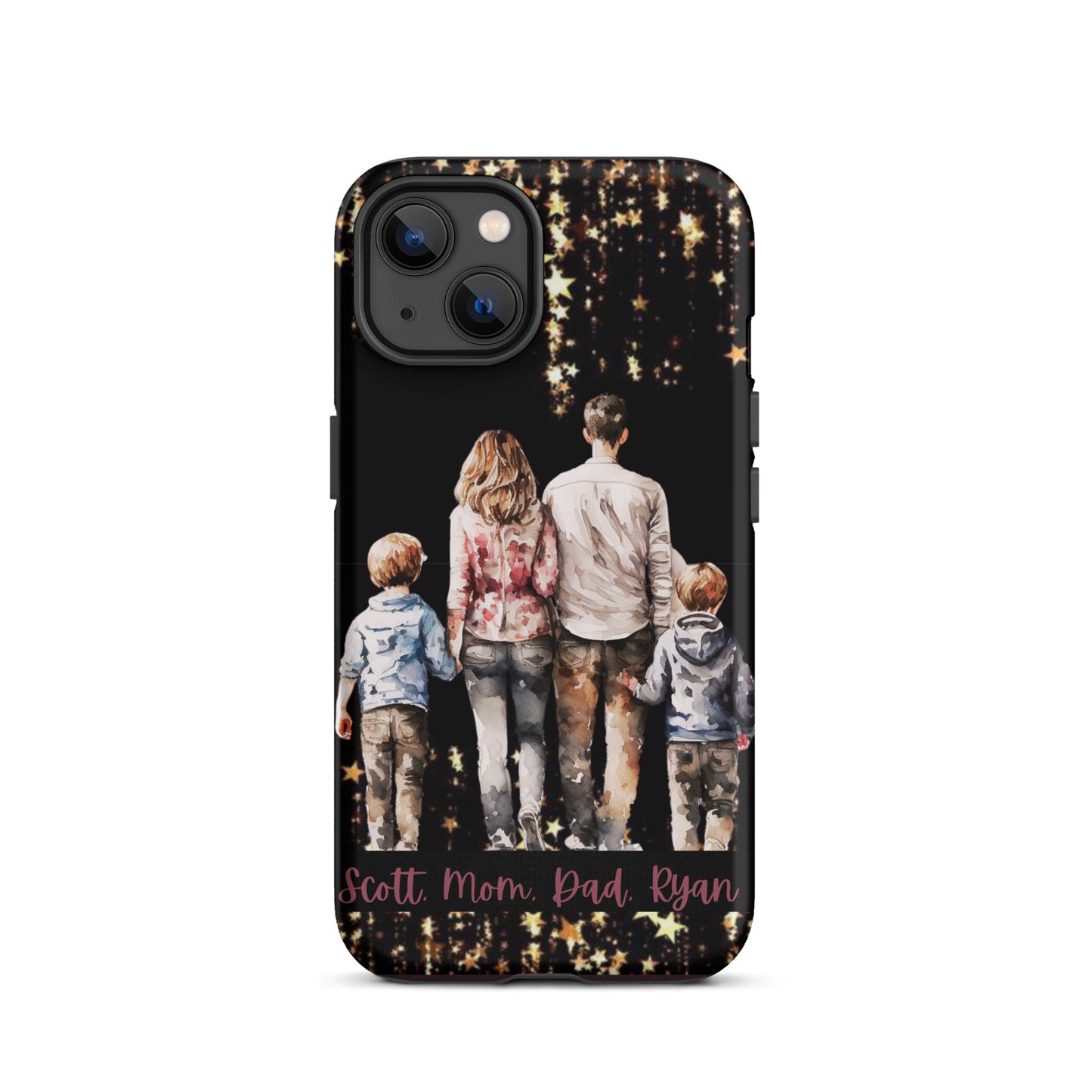 Personalized Family phone case, Tough Case for iPhone®