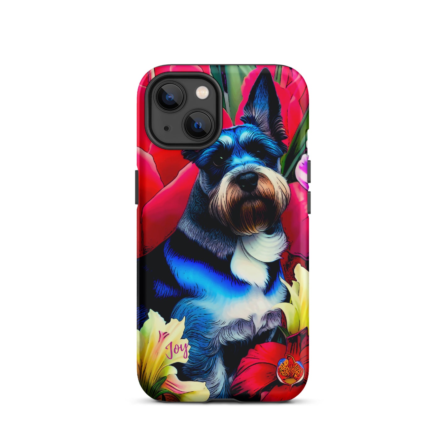 Tough Case for iPhone®, Dog cell phone case, cute cell phone case, iphone 12, iphone 13, iphone 14, iphone 15, puppy phone case, iphone case dog