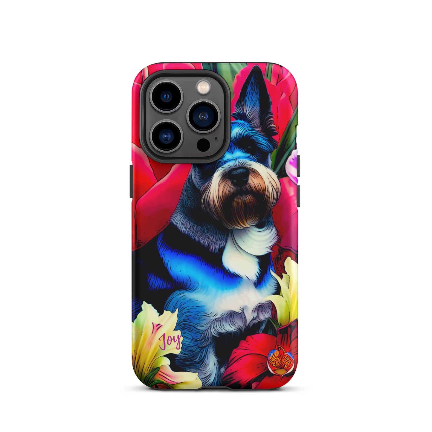 Tough Case for iPhone®, Dog cell phone case, cute cell phone case, iphone 12, iphone 13, iphone 14, iphone 15, puppy phone case, iphone case dog