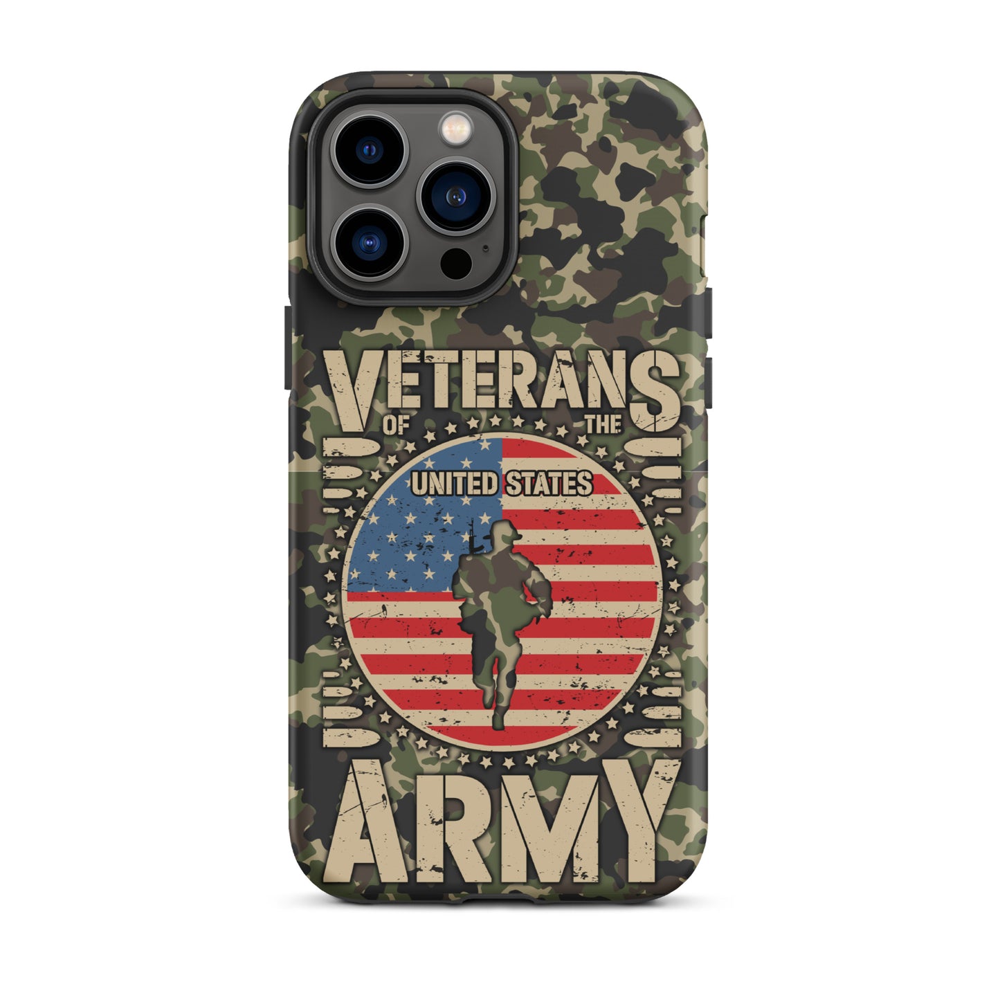 Tough Case for iPhone®, Veterans iphone case, iphone case for Veterans, Military cell phone case, iphone12, iphone13, iphone14, iphone15, Army cell phone cover