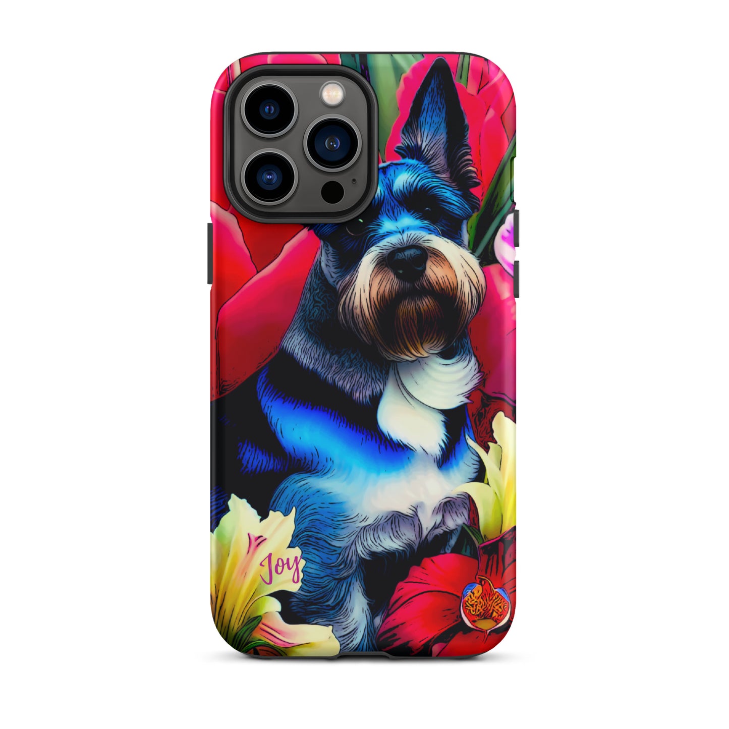 Tough Case for iPhone®, Dog cell phone case, cute cell phone case, iphone 12, iphone 13, iphone 14, iphone 15, puppy phone case, iphone case dog