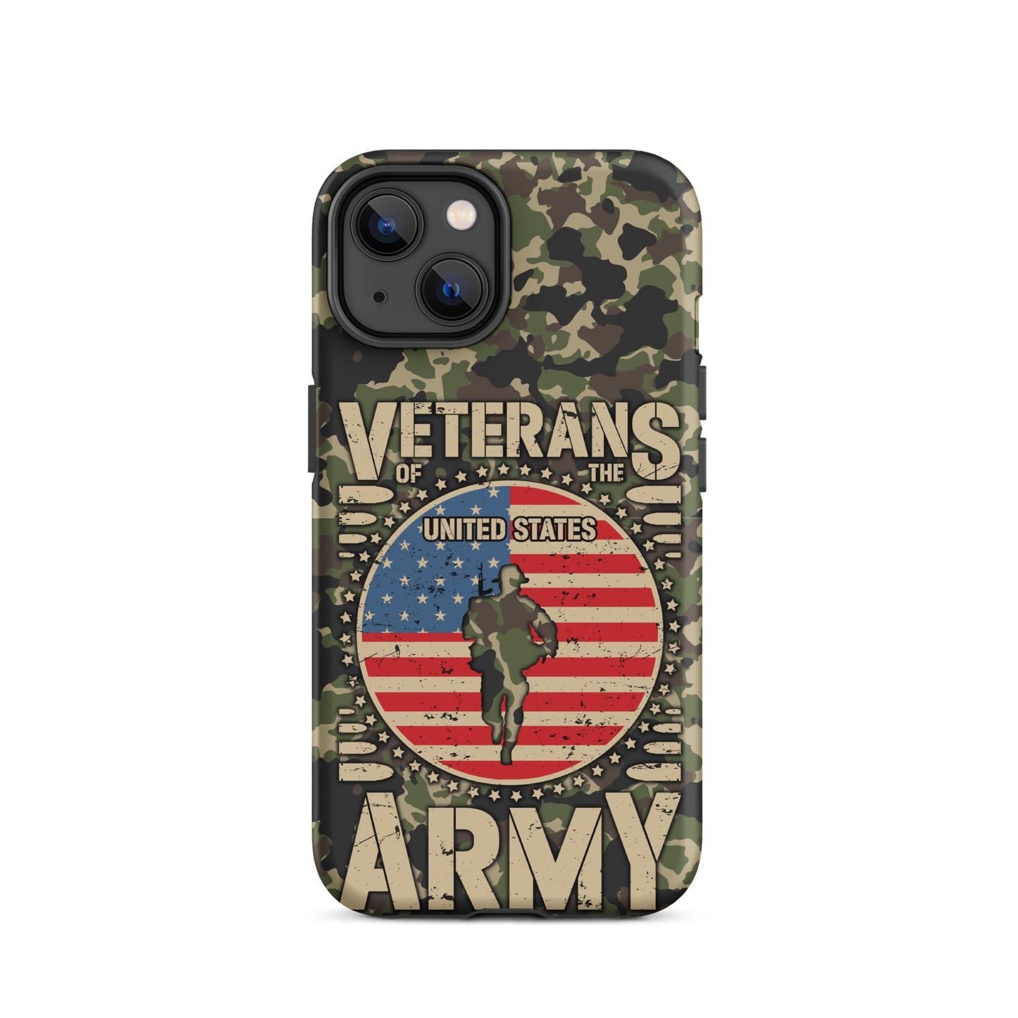 Tough Case for iPhone®, Veterans iphone case, iphone case for Veterans, Military cell phone case, iphone12, iphone13, iphone14, iphone15, Army cell phone cover