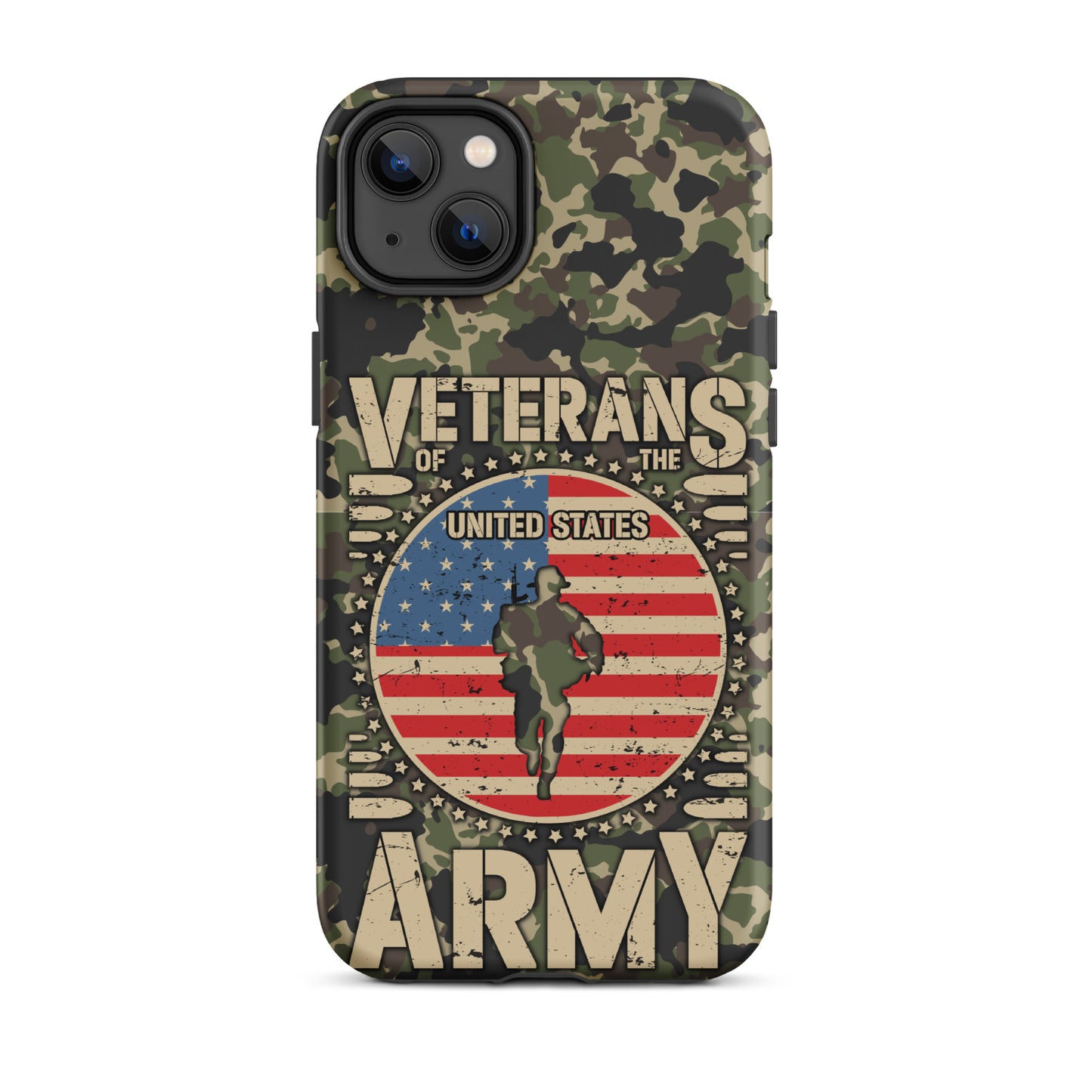 Tough Case for iPhone®, Veterans iphone case, iphone case for Veterans, Military cell phone case, iphone12, iphone13, iphone14, iphone15, Army cell phone cover