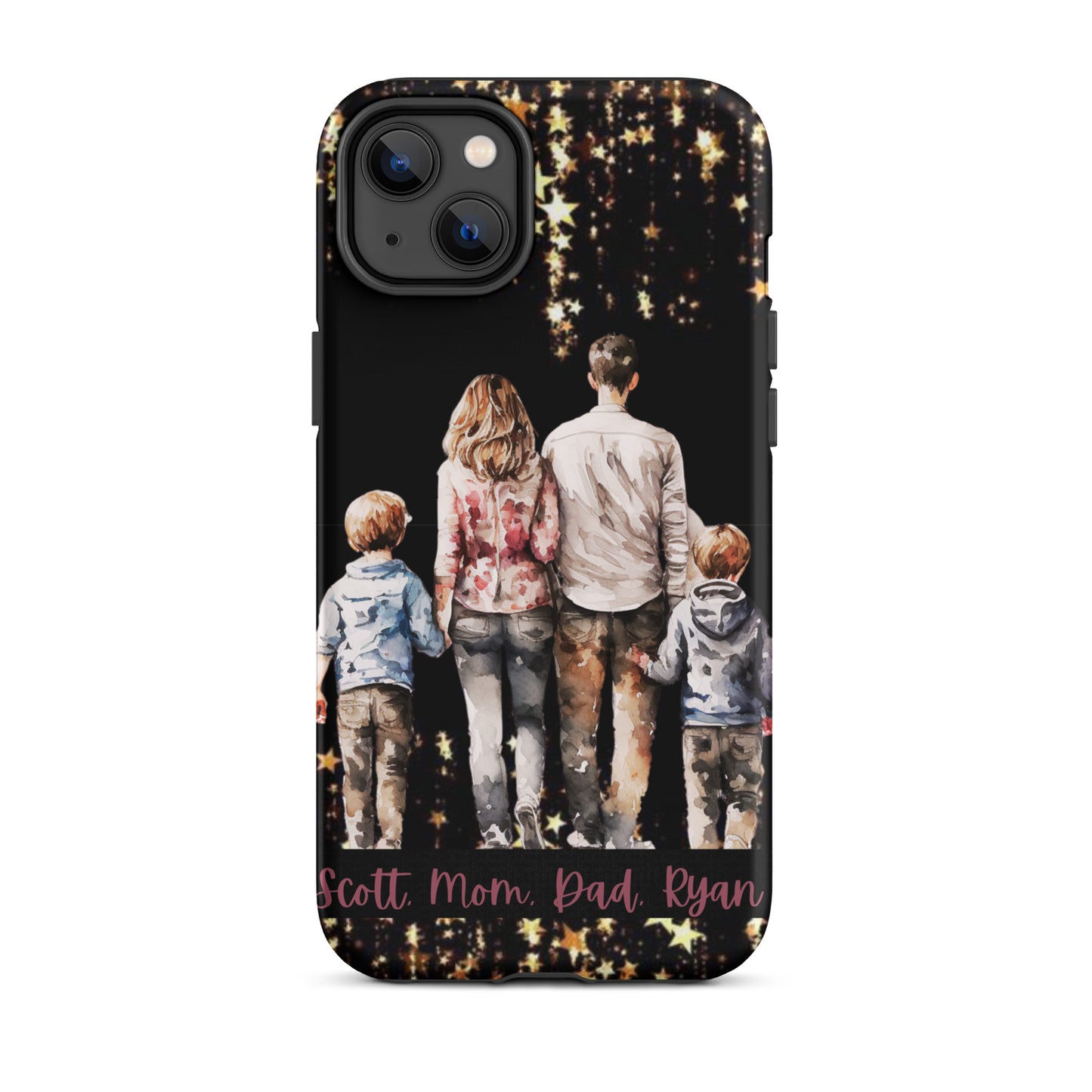 Personalized Family phone case, Tough Case for iPhone®