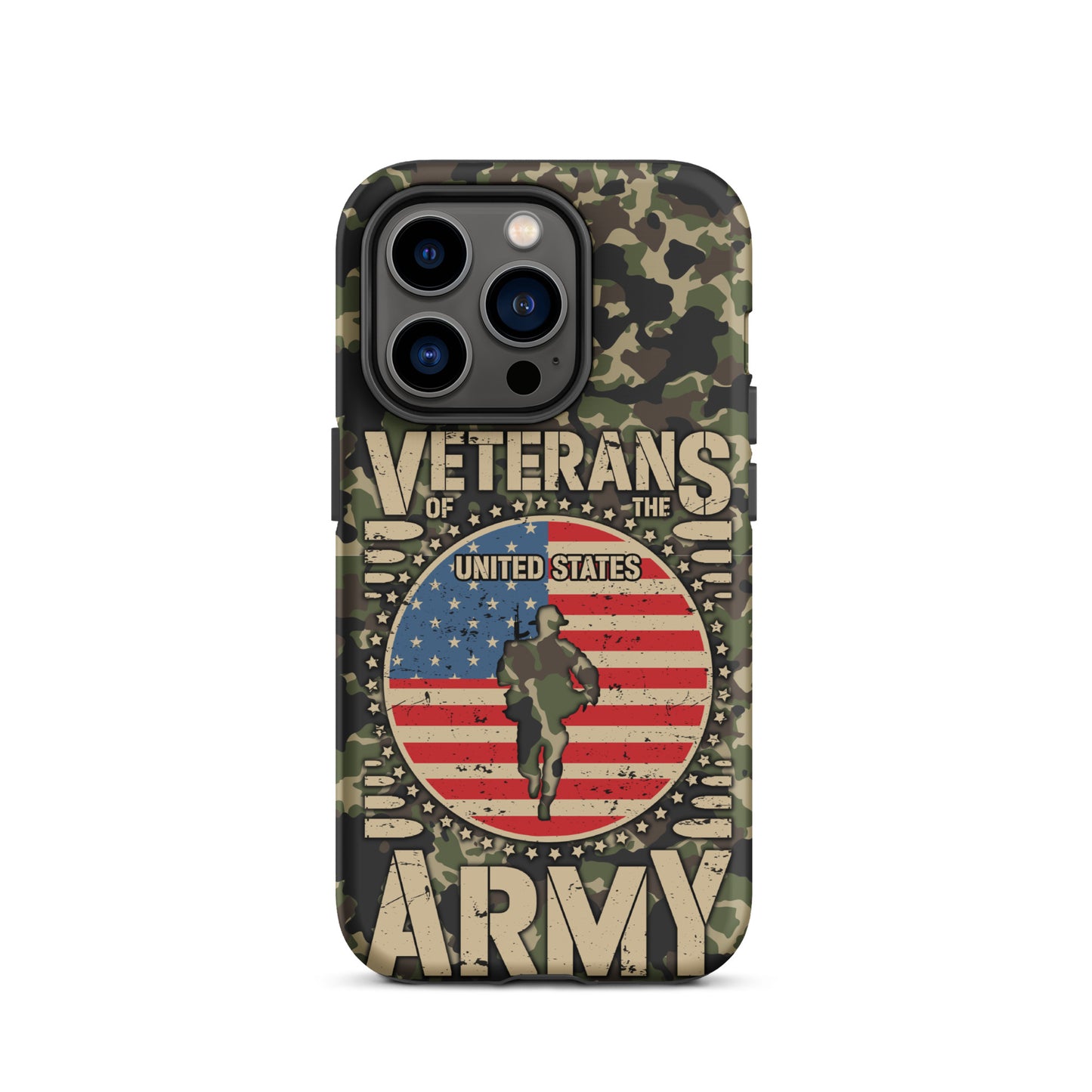 Tough Case for iPhone®, Veterans iphone case, iphone case for Veterans, Military cell phone case, iphone12, iphone13, iphone14, iphone15, Army cell phone cover