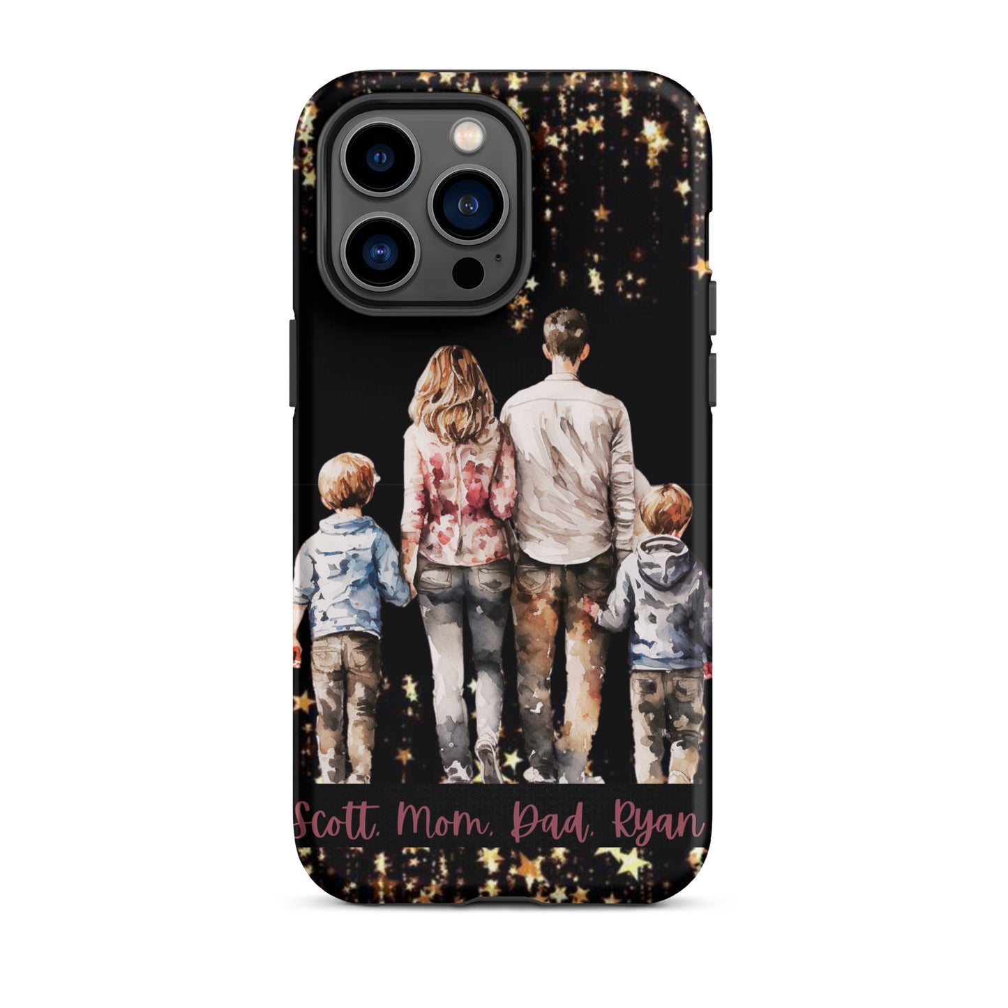 Personalized Family phone case, Tough Case for iPhone®